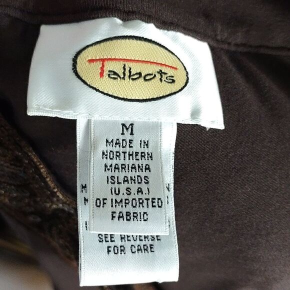 Talbots Sequined Blouse   - Picture 7 of 8